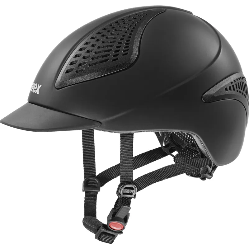 UVEX Exxential 111 Riding Hat Black Matt